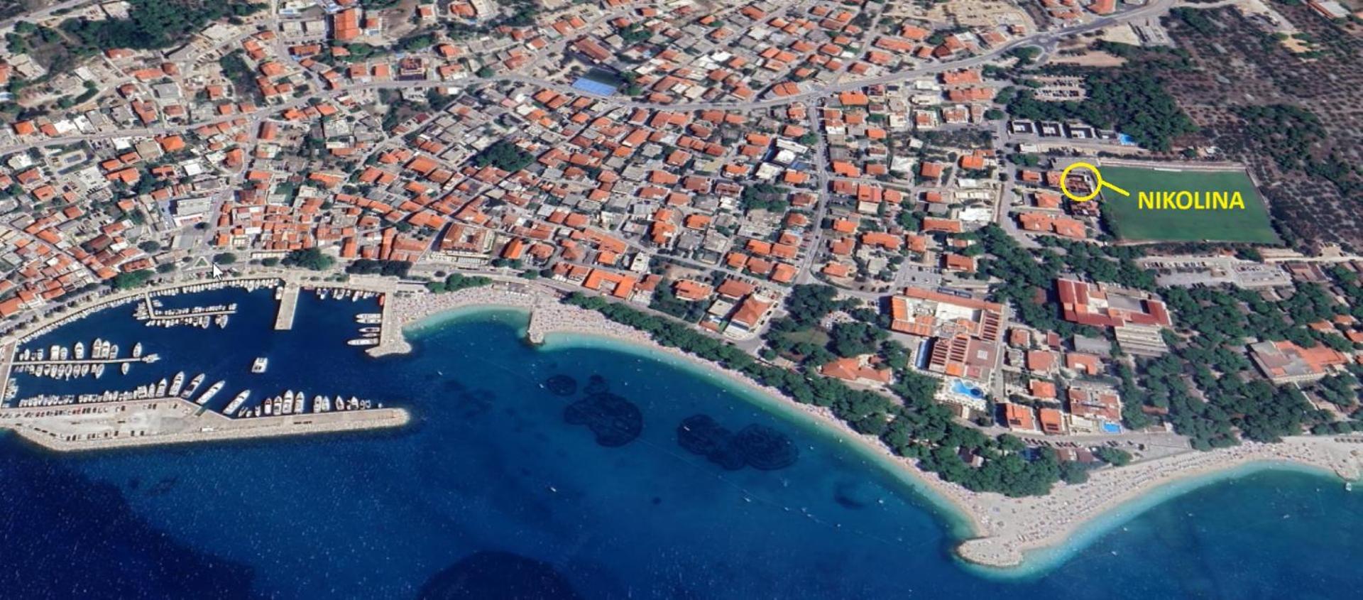 Ruza&Nikolina "1" Apartmani - Baška Voda エクステリア 写真